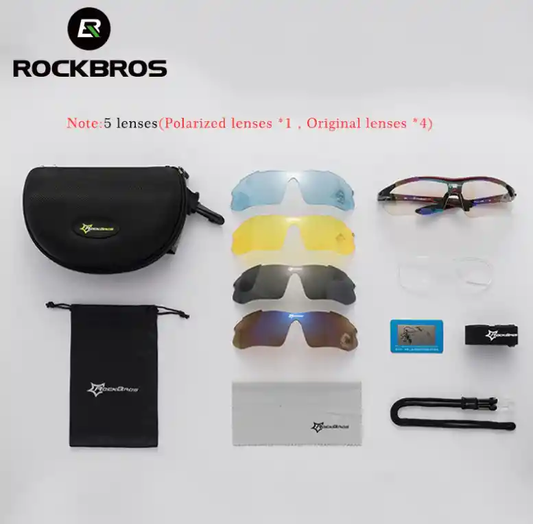 Gafas Ciclismo Mtb Ruta Rockbros Ultralivianas