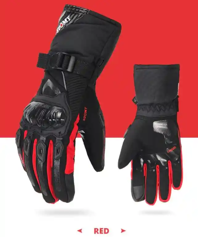 Guantes De Moto Impermeables Tactil Suomy Resistente 100%