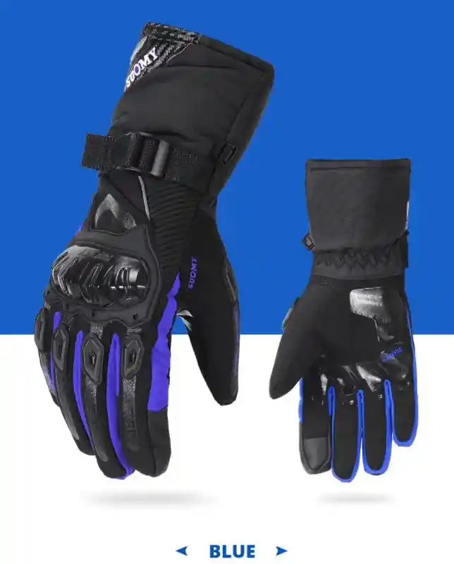 Guantes De Moto Impermeables Tactil Suomy Resistente 100%