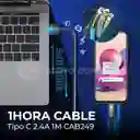 Cable De Carga Y Datos 3.0 Usb / Tipo C Reforzado Original