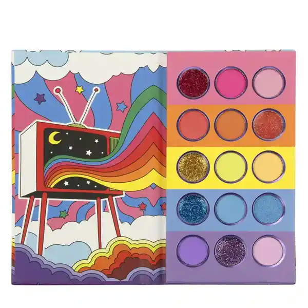 Paleta De Maquillaje Bys Psychedelic 15 Tonos