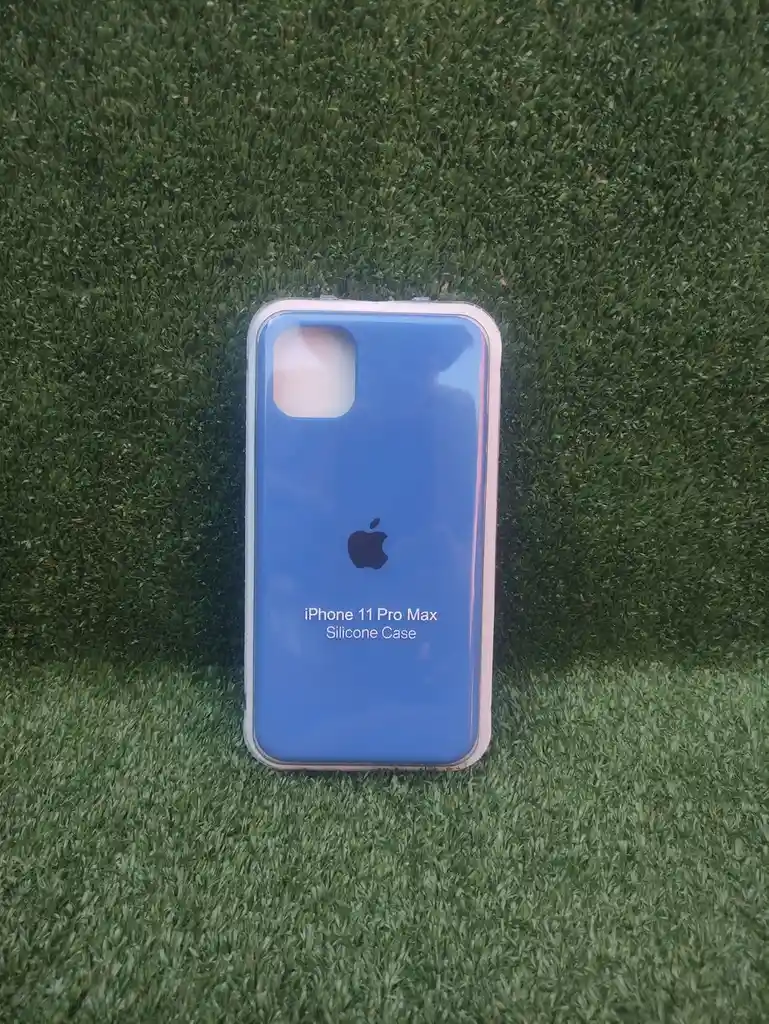 Iphone 11 Pro Max | Forro Protector| Silicone Case | Azul Francia | Iphone | Carcasa | Funda | Anti Humedad