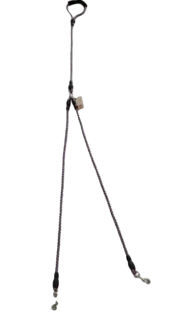 Correa Doble Perros Pequeños Y Medianos