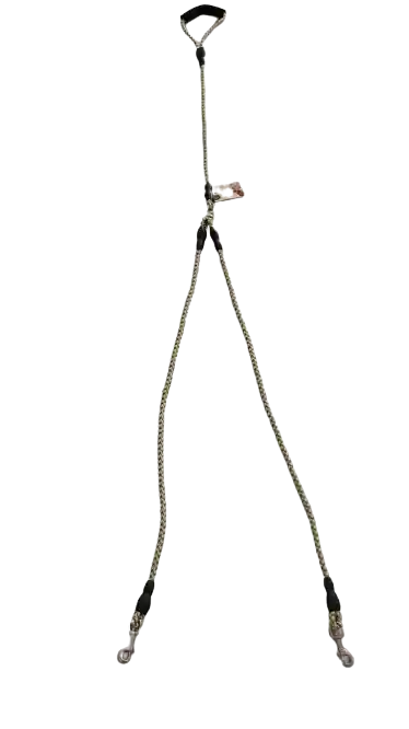 Correa Doble Perros Pequeños Y Medianos