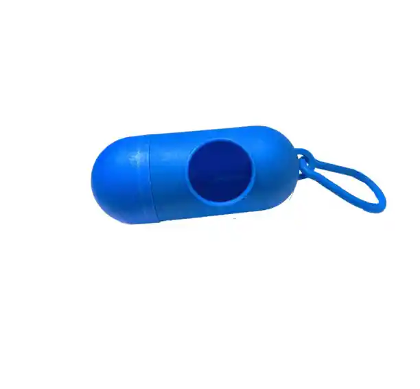 Dispensador Azul De Bolsas Para Mascota