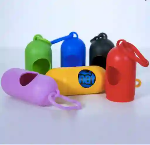 Dispensador Rojo De Bolsas Para Mascota