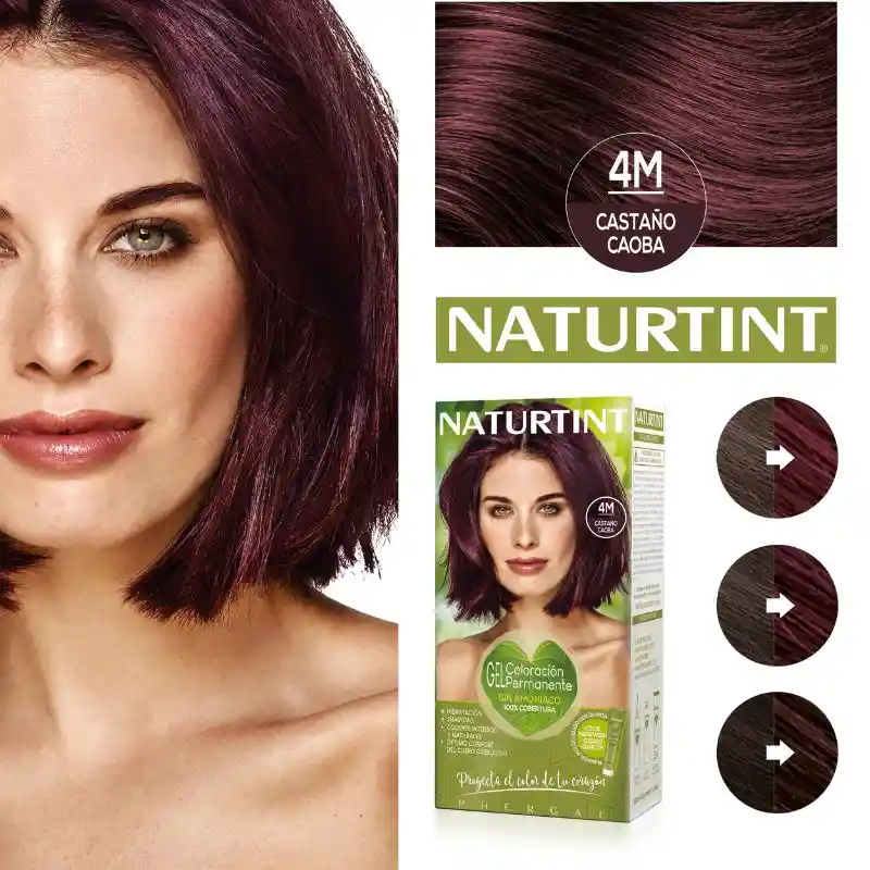 Naturtint Coloración Castaño Caoba 4m