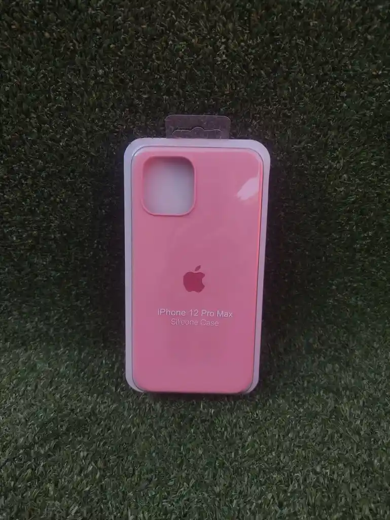 Iphone 12 Pro Max Forro Protector| Silicone Case | Rosado | Iphone | Carcasa | Funda | Anti Humedad