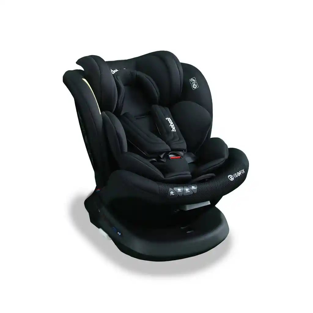 Silla Para Carro Supra 360 Isofix Bebesit Negro