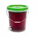 Balde Comercial Con Dispensador Y Tapa Hermética Grande 20 Litros