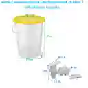 Balde Comercial Con Dispensador Y Tapa Hermética Grande 20 Litros