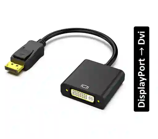 Adaptador Display Port A Dvi 24-1 Displayport A Dvi 24-5 Convertidor
