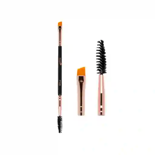 Brocha Doble Cejas Cepillo Trendy