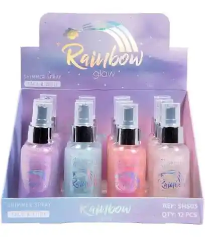 Shimmer Spray Rainbow Pequeño