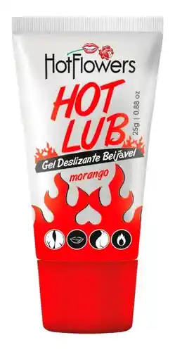 Caliente Lubricante Comestible Penetración Vaginal O Sexo Oral Hot Sensation Hot Flowers Morango