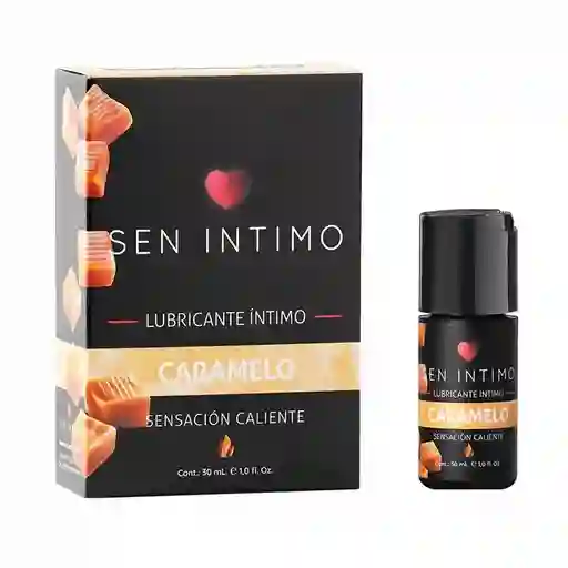 Aceite Lubricante Caliente Caramelo Comestible Saborizado Marca Sen Intimo Penetración Sexo Oral