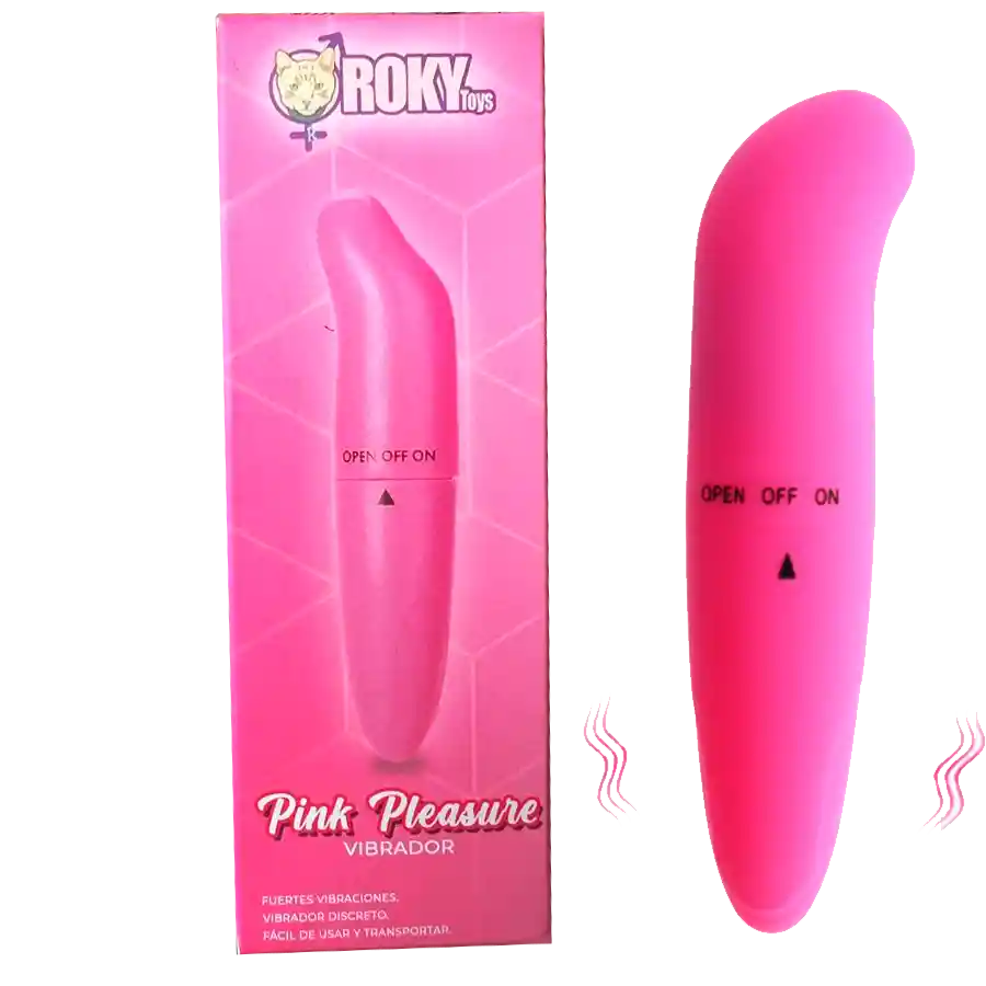 Bala Anal Vibrador 12cm Orgasmo Unisex Bullet Pink Pleasure Punto G