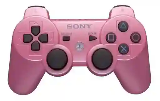 Control Joystick Inalámbrico Sony Playstation Dualshock 3 Rosa