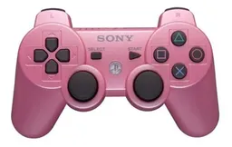 Control Joystick Inalámbrico Sony Playstation Dualshock 3 Rosa