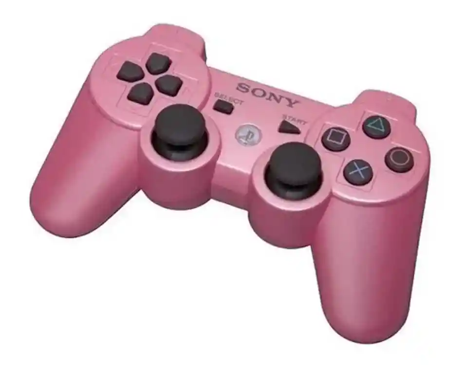 Control Joystick Inalámbrico Sony Playstation Dualshock 3 Rosa
