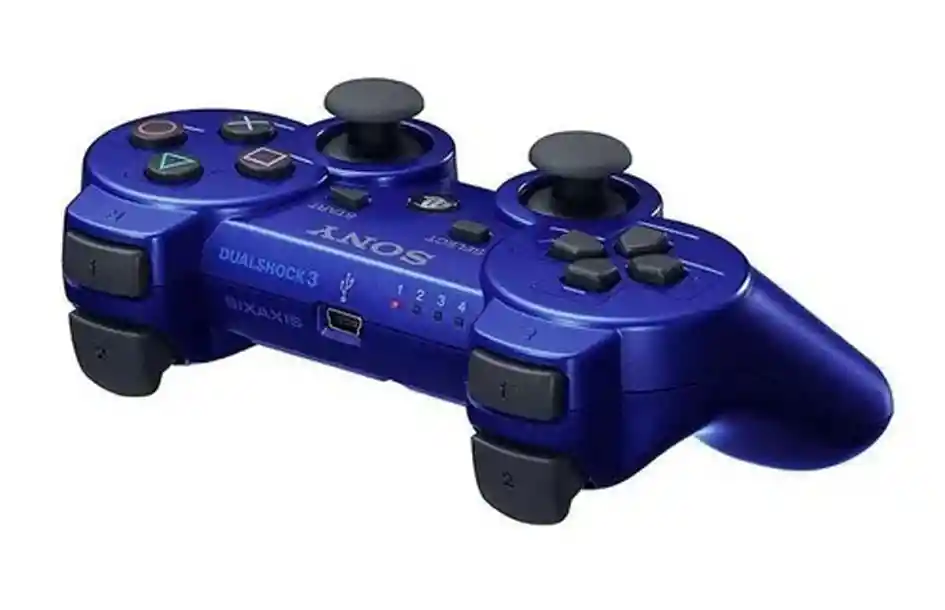 Control Joystick Inalámbrico Sony Playstation Dualshock 3 Azul