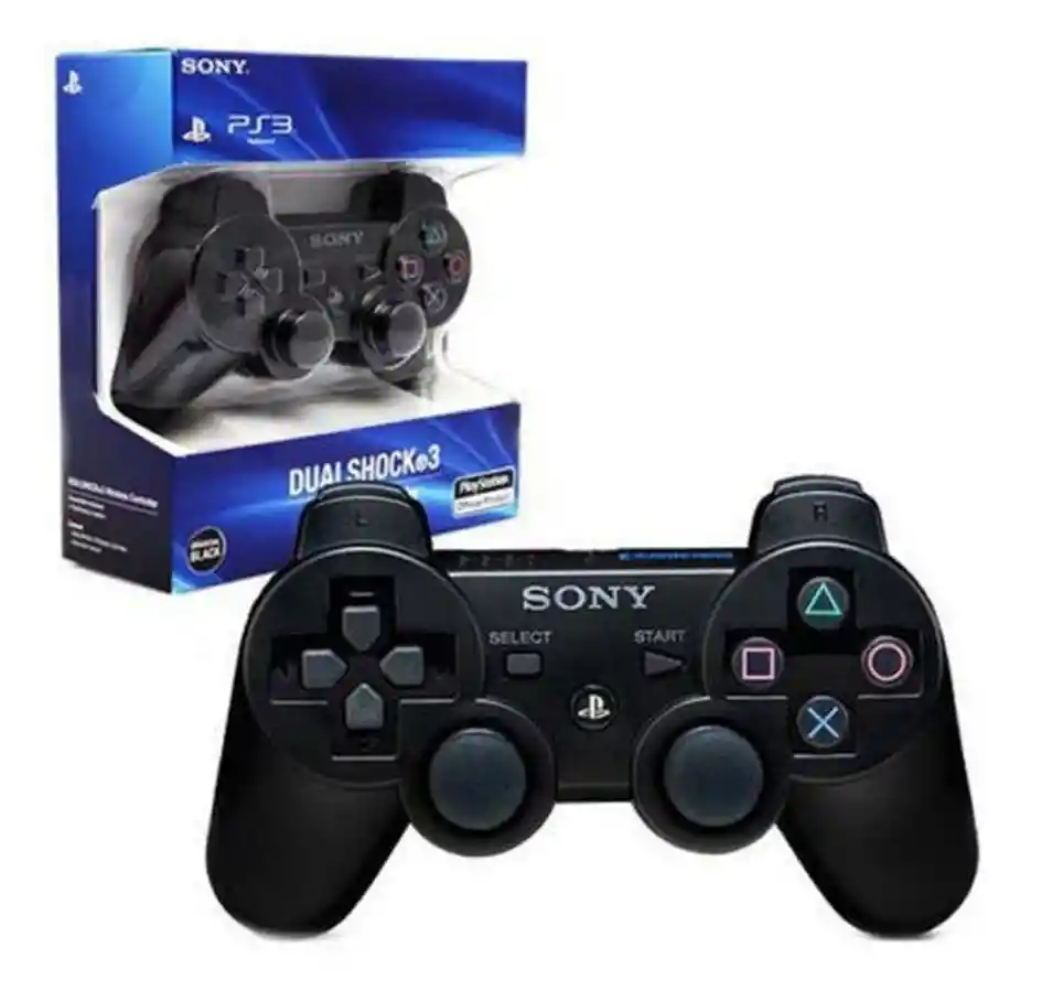 Control Joystick Inalámbrico Sony Playstation Dualshock 3 Negro