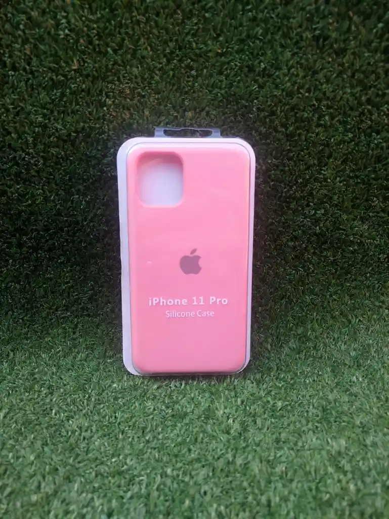 Iphone 11 Pro | Forro Protector| Silicone Case | Rosado | Iphone | Carcasa | Funda | Anti Humedad