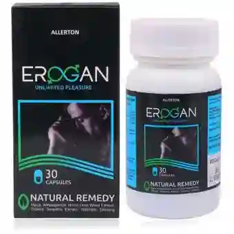 Erogan Viagra Potenciador Masculino Made In Usa 30 Cápsulas Pene Fuerte Suplemento Natural