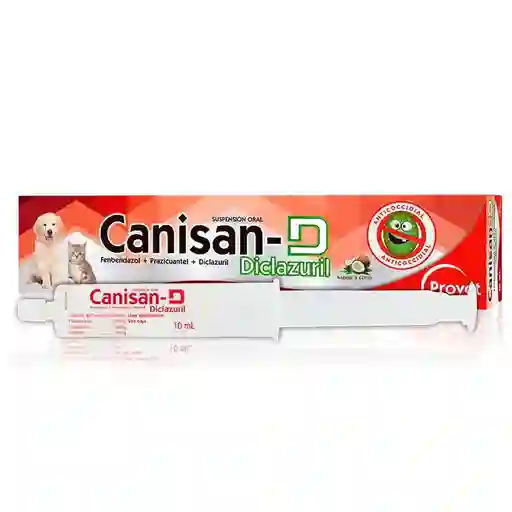 Canisan- D (diclazuril) X 2.5ml