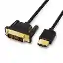 Cable Dvi A Hdmi 1mt