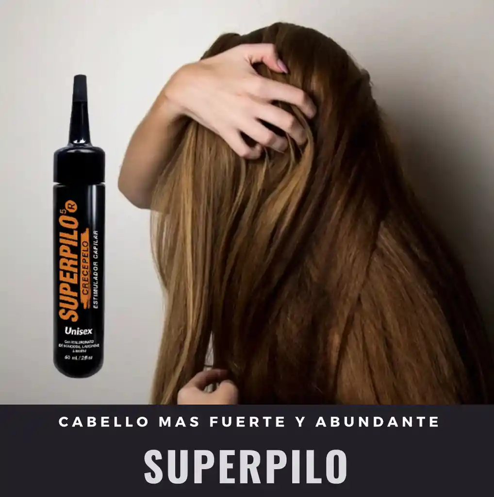 Minoxidil Superpilo Crecepelo/ Especial Para El Crecimiento Del Cabello Y La Barba/unisex/ Con