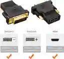 Adaptador Convertidor Dvi A Hdmi 24+1 1080p