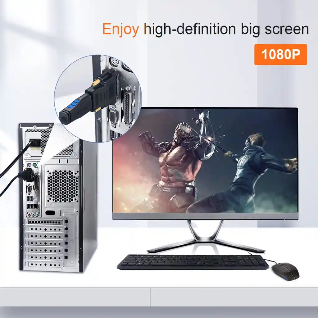 Adaptador Convertidor Dvi A Hdmi 24+1 1080p