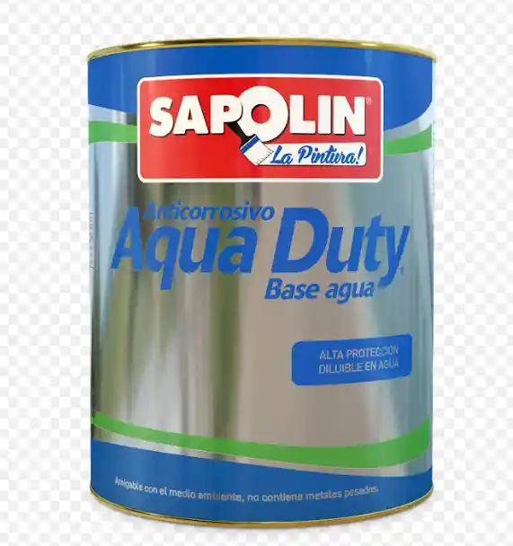 Anticorrosivo Aqua Duty Gris 1/4 Gal