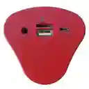 Bocina Speaker B28s Portátil Con Bluetooth Rojo