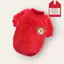 Ropa Para Perro O Gato Saco Sweater Osito Bordado Rojo