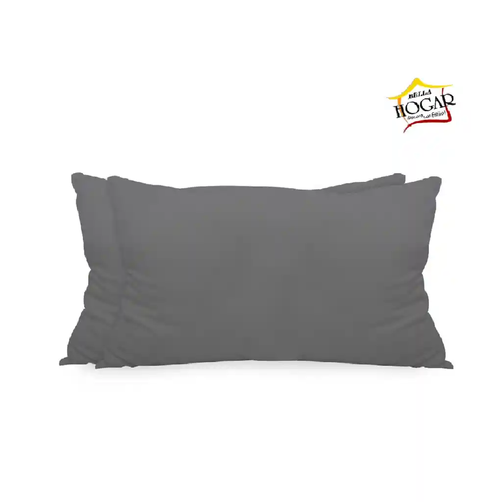 Almohada Kit X2 Ecomax 40 X 60 Cms Gris