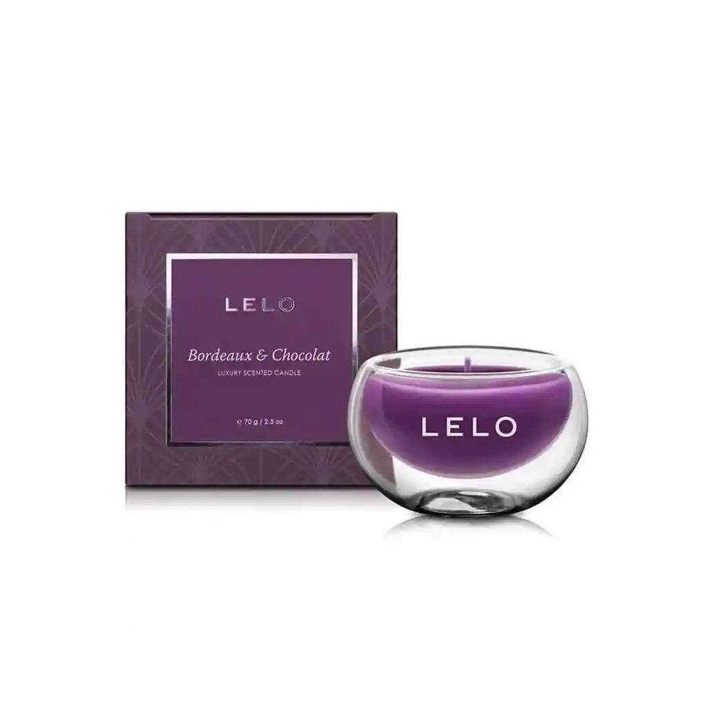 Lelo Bordeaux & Chocolat Luxury Scented Candle 70 G 2.5 Oz (limited Edition)