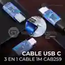 Cable Cargador Todo En 1 Original Carga Rapida 1hora