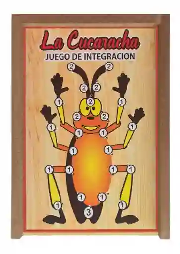 La Cucaracha Juego De Mesa De Integración