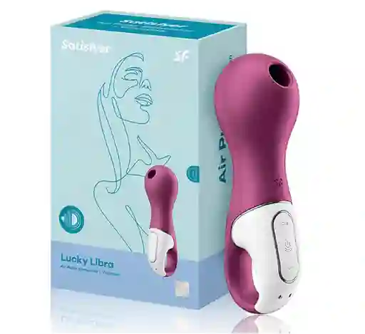 vibrador clitoris lucky libra SATISFYER carga usb ondas de presion exclusivo lider mundial