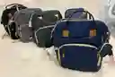 Pañalera Multifuncional Morral Bolso Bebe Mochila Jq-1 Gris