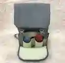 Bolso Pañalera Para Bebé Tipo Morral Cambiador Y Usb Rw-1 Negro