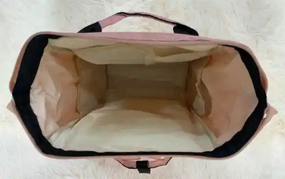 Bolso Pañalera Multifuncional Bebe Gatico Gris Claro Ref1406