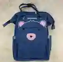 Bolso Pañalera Bebe Tipo Morral Nuevo Diseño Ref 1402 Azul Turqui
