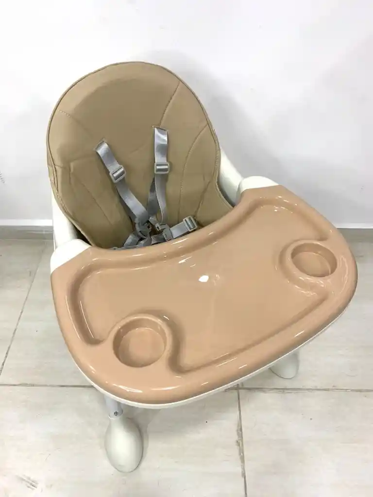 Silla Comedor Bebe 3en1 Portatil Rosada