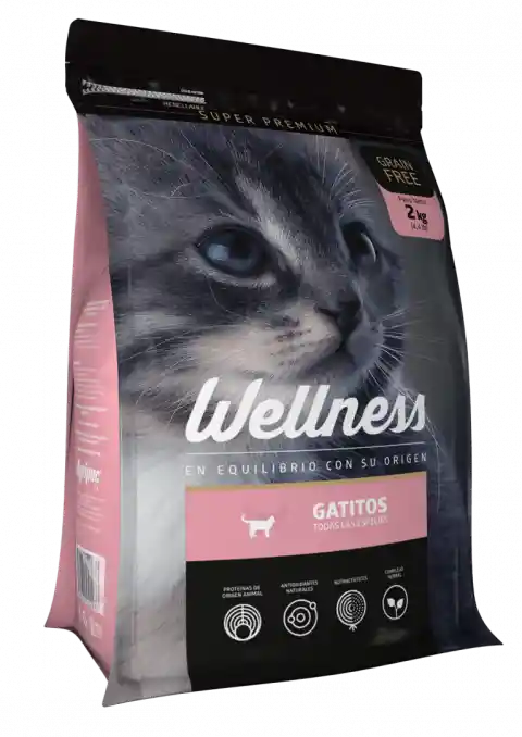 Wellness Gatitos Todas Las Especies 2 Kg