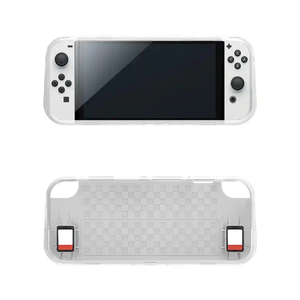 Funda Protectotora Tpu Case Para Nintendo Switch Oled Transparente