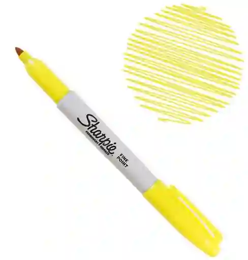 Marcador Sharpie Amarillo