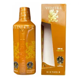 Potenciador Y Estimulante Sexual Vitafer-l Jarabe 500 Ml